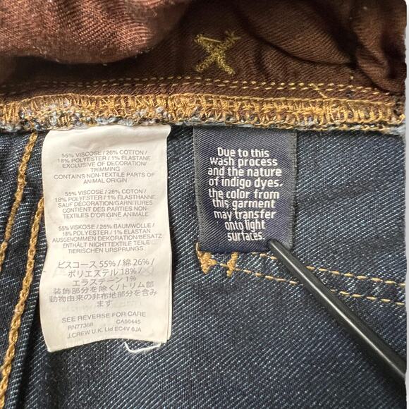 Madewell High-Rise Roadtripper Jeans SIZE 26 x 30 Blue Wash Stretch Denim - Picture 14 of 14